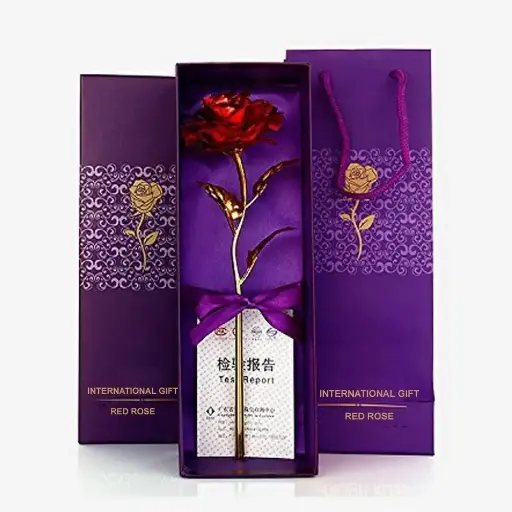 24k Golden Rose